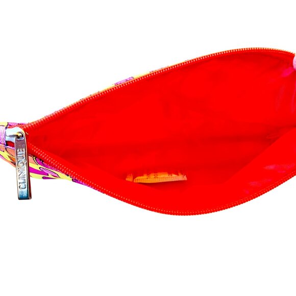 CLINIQUE Makeup Bag Zipper Pouch Lot of 2 Bags New - Picture 6 of 12